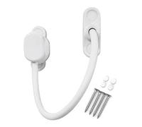 5 x White TruMAX Keyless Cable Restrictor Window Safety Security Lock