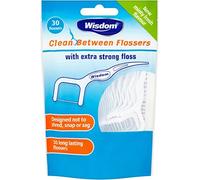 5 x Wisdom Clean Between Flossers 30 Pack by Wisdom