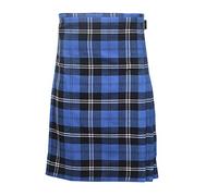 5 Yard Men's Scottish Kilts 13oz Highland Casual Tartan Kilt - Ramsay Blue (44")