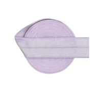 5 Yard Shiny Fold Over Elastic 25mm Solid Spandex Satin Band Sewing Trim,25mm