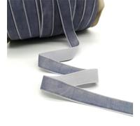 5 Yards 6-25mm Handmade Ribbon Gift Wrapping Velvet Ribbon Perfect for Wedding Party Decoration Hair Bow Christmas-Gray-6mm Wide