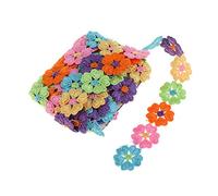 5 Yards Lace Ribbon Trim Elastic Lace for Crafts 2.5cm Peach Heart