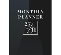 5-Year Monthly Planner 2027-2031: 60 Months Dated Calendar Schedule Organizer with Holidays, Goals and Quarterly Review | 8.5 x 11 inches