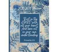 5 Year Monthly Planner 2027-2031, Bible Verse Just On Cover, Proverbs 3:5: Elegant Design, Personal Organiser With Yearly Overviews