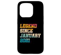 5 Year Old Legend Since January 2021 Vintage 5th Birthday Case for iPhone 15 Pro