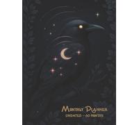 5 Year Undated Monthly Planner with Celestial Crow Cover: 60 Months Calendar Organizer - Goal Tracking Journal, Productivity and Long-Term Planning Notebook