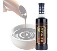 5 Years Aged Naturally Fermented Shanxi Vinegar 16.9 Fl Oz (500ml), Mature Aged Chinese Black Ancient Craftsmanship Black Rice Vinegar