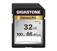 【5-Years Data Recovery】GIGASTONE 32GB SD Card V10 SDHC Memory Card High Speed Full HD Video Compatible with Canon Nikon Sony Pentax Kodak Olympus Panasonic Digital Camera, with 1 mini case