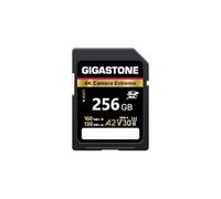 【5-Years Data Recovery】GIGASTONE A2 V30 256GB SDXC 4K Extreme Camera Series Memory Card 160MB/s. Canon Nikon Sony U3 UHS-I Class 10 Camera for 4K UHD Video with 1 Mini Case