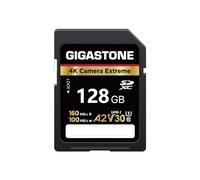 【5-Years Data Recovery】GIGASTONE A2 V30 SDXC Memory Card 128GB 4K Extreme Camera Series 160MB/s. Canon Nikon Sony U3 UHS-I Class 10 Camera for 4K UHD Video with 1 Mini Case