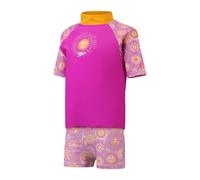 (5 Years, Purple) Speedo Childrens/Kids Digital Print Rash Guard Set