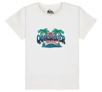 (5 Years, Snow White) Quiksilver Kids Sound On Graphic Short Sleeve T-Shirt
