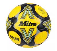 (5, Yellow/Black/Grey) Mitre Delta Evo Football