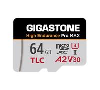 【5 Yrs Free Data Recovery】【Dash Cam】 GIGASTONE 64GB Micro SD Card, TLC High Endurance Pro MAX, Speed Up to 95MB/s, Compatible with REDTIGER Rove VIOFO VANTRUE PRUVEEO, MicroSDXC UHS-I A2 V30 U3