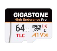 【5 Yrs Free Data Recovery】【Dash Cam】 GIGASTONE 64GB Micro SD Card, TLC High Endurance Pro, Speed Up to 95MB/s, Compatible with REDTIGER Rove VIOFO VANTRUE PRUVEEO ARIFAYZ, MicroSDXC UHS-I A1 V30 U3