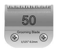 #50 0.2mm Clipper Blades Pet Grooming Clipper Replacement Blades Detachable Blade Compatible with andis/wahl/Oster Dog Clippers