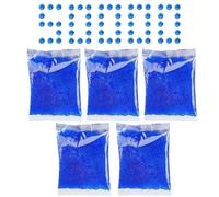 50,000 Rounds 7-8 mm, Gel Splatter Bullets for Electric Gel Blaster Gun | Gel Gun Ammo Refill for Adults, Premium Gift Packaging - Blue