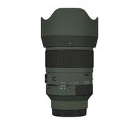 50 1.2 Lens Cap Skin Anti-Scratch Camera Sticker for Sigma 50mm F1.2 DG DN fit for Sony Mount Protective Wrap Film Decal(Leather Green)