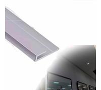 50 100 150 200 300 Cm Picture Hanging Track, Small/ Large L-Shaped Picture Rail Hanging System Art Museums, Wall Mount Rail Kit for Hanging Pictures(Silver-B,L 250 cm)