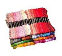 50/100/150/447 Pieces Cross Stitch Thread 8 Meters Per Skein Embroidery Floss Home Sewing Craft DMC Colors Sewing Thread Ideal for Arts & Crafts(100pcs)