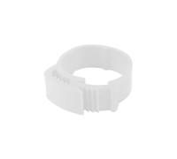 50/100 20-24mm Adjustable Poultry Foot Rings Ratchet Clamps for Chickens, Ducks, Geese, and Pigeons