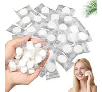 50/100/200 PCS Compressed Towel Tablets, Disposable Portable Mini Compressed Towel Tablets Large, Towels Expands in Water, for Travel Hotel Camping Home Grooming (200 Pcs)