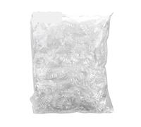 50/100/200Pcs Shower Cap Plastic Waterproof Headgear Hotel Hair Dye Transparent For Trave,Spa Hotel(100pcs)