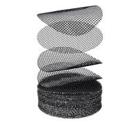 50/100 Pcs Flower Pot Hole Mesh Pad,Bonsai Pot Bottom Grid Mat Mesh,5/10 cm Rounds Plastic Flowing Soil from Mesh Sheet,Keep
