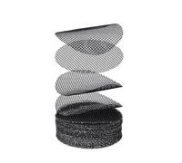 50/100 Pcs Flower Pot Hole Mesh Pad,Bonsai Pot Bottom Grid Mat Mesh,5/10 cm Sheet,Keep Flowing Mesh Rounds from Soil Plastic