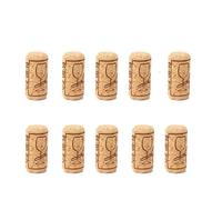50/100 Pcs Wine Corks Stopper Natural Reusable Functional Portable Wine Cork Straight Stopper for Bottling of Wines Or Crafting for Family Gatherings, Dinners(21 * 40mm 50 pcs)