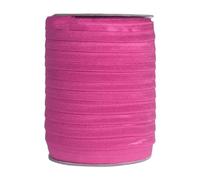 50 100 Yard/Roll Solid Shiny Foldover Elastic Band FOE Webbing Hair Tie Headband Dress Sewing Trim V-Pink 50 Yards