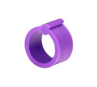 50-1000 8mm Poultry Buckle Leg Rings (without Letter Clips) for Pigeon Farming, Chicken, Duck, and Goose Identification.