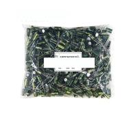 50-1000pcs 10V 16V 25V 35V 50V 400V High Frequency Low Aluminum Capacitor 100UF 220UF 330UF 470UF 680UF 1000UF 2200UF 3300UF IDGTTLDF(10V220UF 1000PCS)