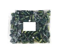 50-1000pcs 10V 16V 25V 35V 50V 400V High Frequency Low Aluminum Capacitor 100UF 220UF 330UF 470UF 680UF 1000UF 2200UF 3300UF(63V470UF 200PCS)