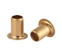 50~1000pcs Brass Hollow Rivet Copper Hollow Rivet Eyelets Hollow Rivet Nut M0.9 M1.3 M1.5 M1.7 M2 M2.3 M2.5 M3 M3.5 M4 M5 M6(7mm,M2-500pcs)