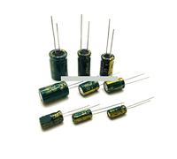 50-1000pcs High Frequency Low Aluminum Capacitor 10V 16V 25V 35V 50V 400V 100UF 220UF 330UF 470UF 680UF 1000UF 2200UF 3300UF(16V470UF 500PCS)