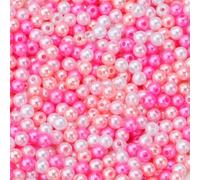 50-1000pcs/Lot Round ABS Imitation Pearl Beads Loose Beads Plastic Acrylic Spacer Bead for Jewelry Making DIY Bracelet Necklace