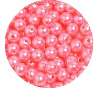50-1000pcs/Lot Round ABS Imitation Pearl Beads Loose Beads Plastic Acrylic Spacer Bead for Jewelry Making DIY Bracelet Necklace