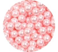 50-1000pcs/Lot Round ABS Imitation Pearl Beads Loose Beads Plastic Acrylic Spacer Bead for Jewelry Making DIY Bracelet Necklace