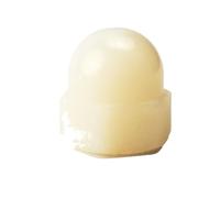 50-1000pcs Nylon Hex Cap Dome Nut M3 M4 M5 M6 M8 M10 M12 M14 M16 M18 Black/white Plastic Cover Nuts Acorn Hexagon(White,M6 (500pcs))