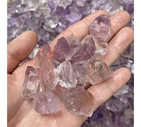 50/100g Natural Amethyst Irregular Stone Purple Gravel Specimen Raw Quartz Crystal Jewelry Accessory Home Decor xiaguolingsm (Color : 100g)