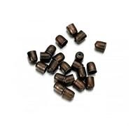 50-100pcs Beads Caps Leather Cords Buckle Finding End Tip Tassel Caps ForFashion Jewelry Making DIY Handmade Jewelry Finding-Red Copper-7x8mm-100pcs