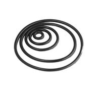 50/100Pcs Black 1.5mm OD 4.5~90mm Wear Resistant Nitrile Rubber