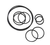 50/100pcs Black NBR Thickness CS 1mm OD 3mm ~ 50mm Round O Type Corrosion Oil Resist Sealing Washer(50pcs,OD 32mm ID 30mm)