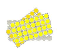 50-100pcs COB LED 3W 5W 7W 10W 12W 15W 18W 30W 36W Neutral Warm White 13mm 20mm 28mm1919 Chips Bead Lamp SpotLight Downlight(12W 13-11mm COB,Neutral White 4500K,50pcs)