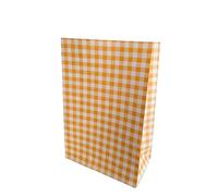 50/100pcs Colorful Plaid Paper Bags, Birthday Party Gift Must-have, Beautiful Gift Wrapping Paper, Gift Bags Ideal Choice for Birthday Wedding Sweets(A1,50PCS_23X15X8CM)