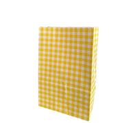 50/100pcs Colorful Plaid Paper Bags, Birthday Party Gift Must-have, Beautiful Gift Wrapping Paper, Gift Bags Ideal Choice for Birthday Wedding Sweets(A3,50PCS_23X15X8CM)