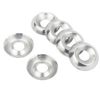 50-100pcs M3 M4 M5 M6 Gasket Concave Convex Tapered Spherical Cone Washer 304 A2-70 Stainless Steel 6# 8# 10# 12# Cup Washers(M5 15 3-50pcs)