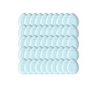 50/100PCS Mini Finger Puff Makeup Sponge Puffs Concealer Foundation Air Cushion Cosmetic Tool Dry Wet for Women Beauty(Blue 50pcs)