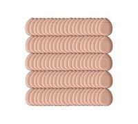 50/100PCS Mini Finger Puff Makeup Sponge Puffs Concealer Foundation Air Cushion Cosmetic Tool Dry Wet for Women Beauty(Brown 100pcs)